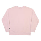 DKNY Womens Pink Crew Neck M Cotton Blend Sweatshirt DKNY Sport Casual