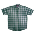 WRANGLER Mens Shirt Green Check M