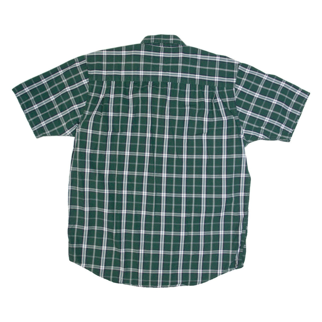 WRANGLER Mens Shirt Green Check M