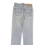 LEVI'S 552 Mens Jeans Regular Straight Denim Light W26 L31 Zip Cotton Blend