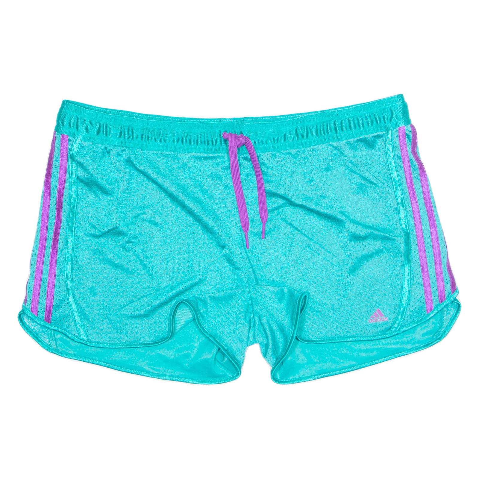 ADIDAS Womens Sports Shorts Blue XL W38
