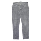 LEVI'S 511 Slim Mens Jeans Grey Regular Slim Denim Medium W32 L30 Slim Fit Zip