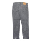 LEVI'S 511 Slim Mens Jeans Grey Regular Slim Denim Medium W32 L30 Slim Fit Zip