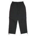 EXPRESSIONS Mens Cotton Blend Black Regular Straight Trousers W28 L30 Zip