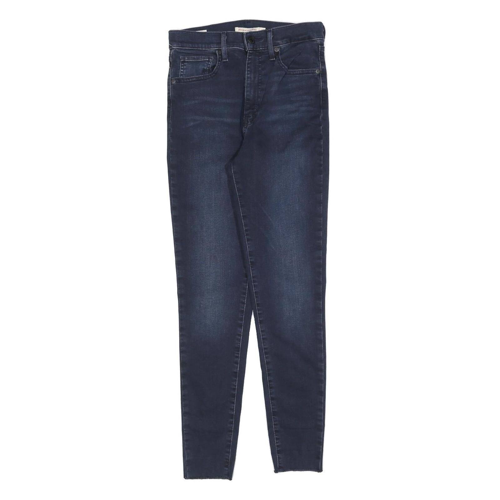 LEVI'S Womens Jeans Blue Slim Skinny Denim W27 L27 Stretch Cotton Blend