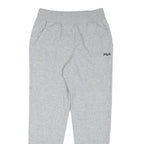 FILA Mens Joggers Grey Slim Tapered S W30 L29 Cotton Blend Casual Sportswear