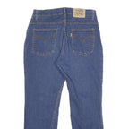 LEVI'S Womens Relaxed Blue Denim Jeans W30 L26 Classic Zip Closure