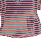 MAX & CO Womens Multicolour Striped Basic Short Sleeve Round Neck Top L Casual