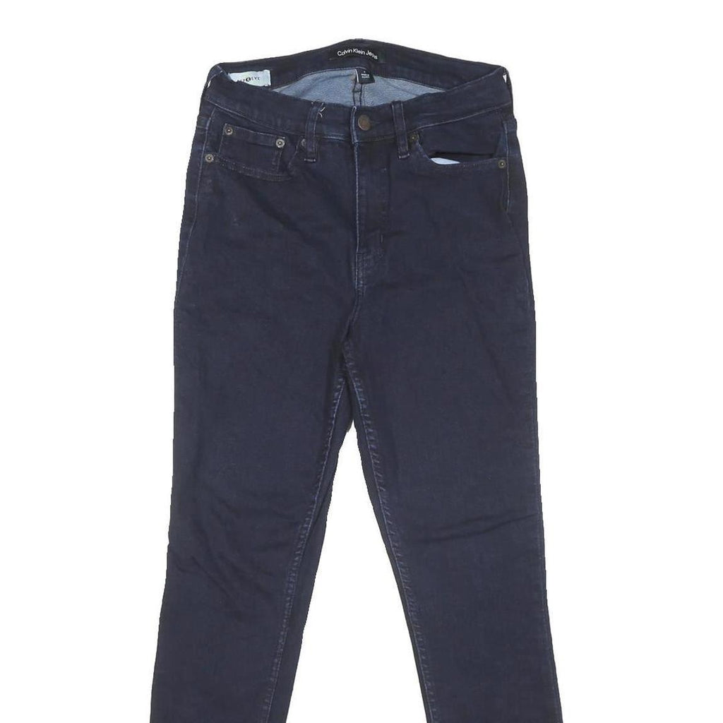 CALVIN KLEIN JEANS Womens Jeans Blue Slim Skinny Denim Medium W26 L27 Stretch