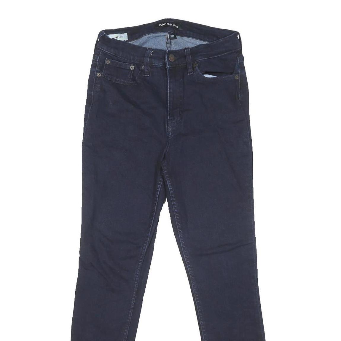 CALVIN KLEIN JEANS Womens Jeans Blue Slim Skinny Denim Medium W26 L27 Stretch