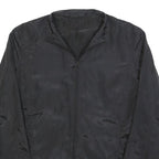 HUGO BOSS Womens Black Jacket S Polyester Plain Zip Casual Lightweight