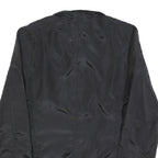HUGO BOSS Womens Black Jacket S Polyester Plain Zip Casual Lightweight