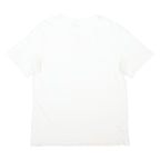 BOSS HUGO BOSS Mens White Plain T-Shirt XL Short Sleeve Round Neck Jersey Cotton