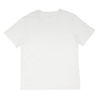 BOSS HUGO BOSS Mens White Plain T-Shirt XL Short Sleeve Round Neck Jersey Cotton