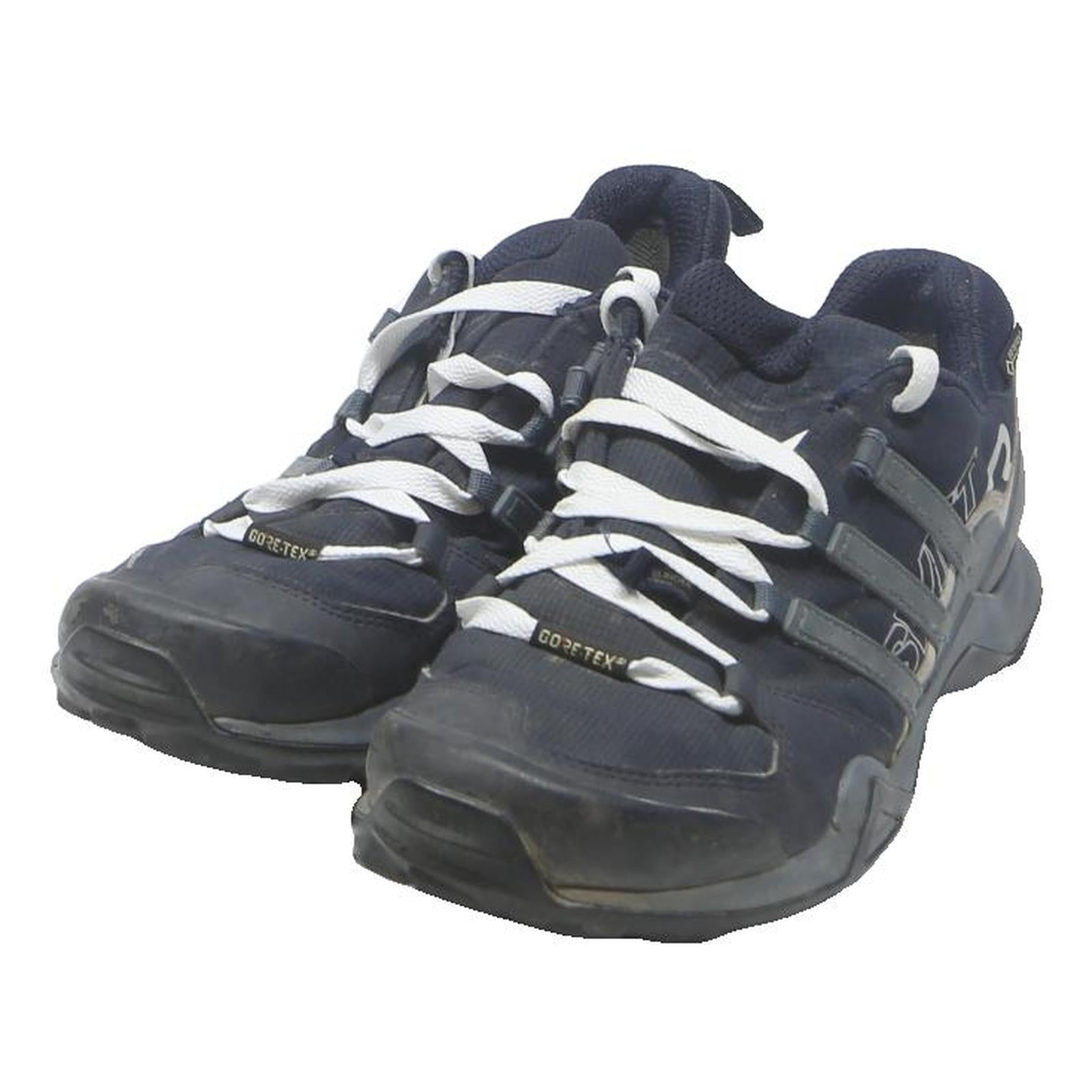 ADIDAS Terrex Swift Mens Trainers Black Grey Synthetic UK 7.5 Outdoor Hiking