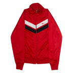 NIKE Mens Track Jacket Red Chevron M