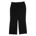 CALVIN KLEIN Womens Trousers Black Relaxed Straight W30 L28