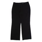 CALVIN KLEIN Womens Trousers Black Relaxed Straight W30 L28