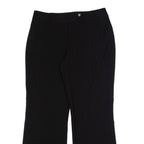 CALVIN KLEIN Womens Trousers Black Relaxed Straight W30 L28