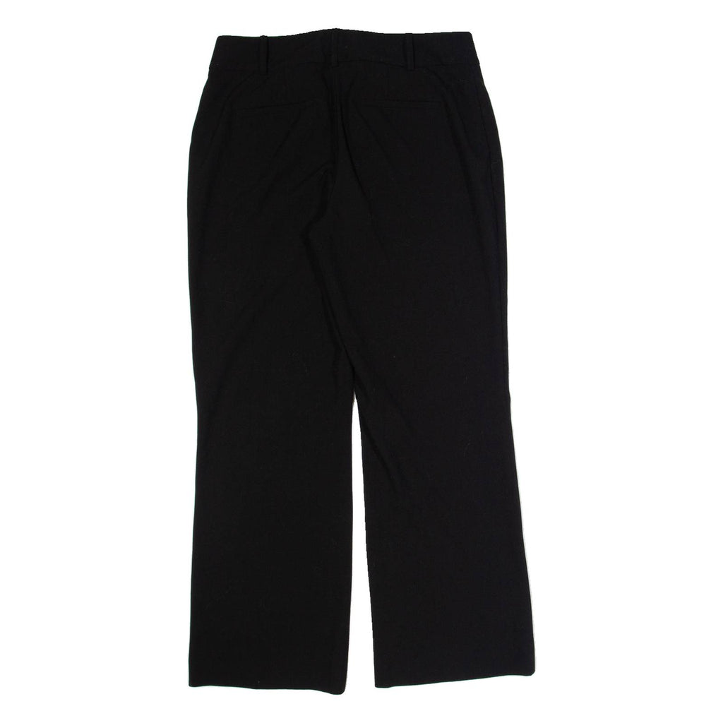 CALVIN KLEIN Womens Trousers Black Relaxed Straight W30 L28