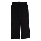 CALVIN KLEIN Womens Trousers Black Relaxed Straight W30 L28