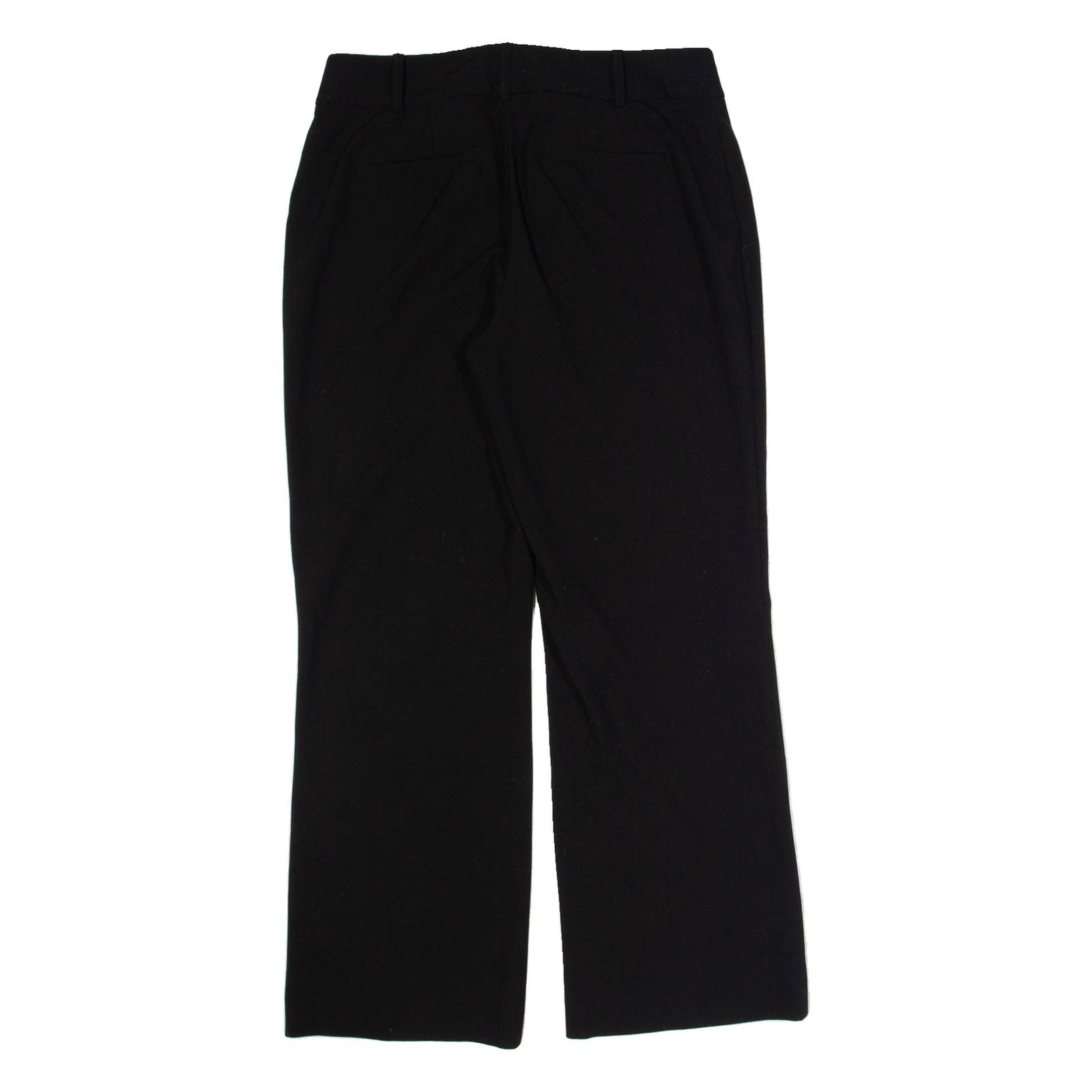 CALVIN KLEIN Womens Trousers Black Relaxed Straight W30 L28