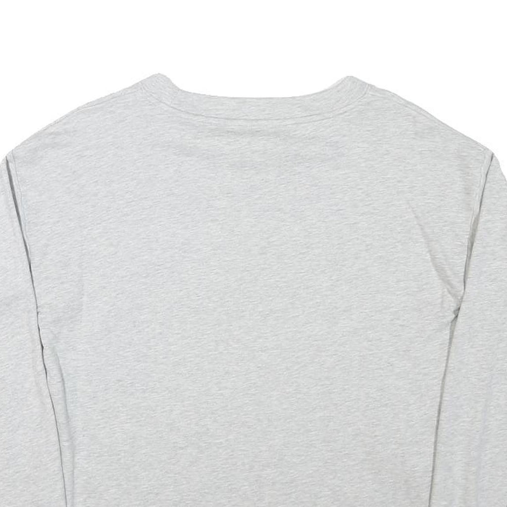 LAUREN RALPH LAUREN Womens Grey Embossed Logo Crew Neck XXS Sweatshirt Casual