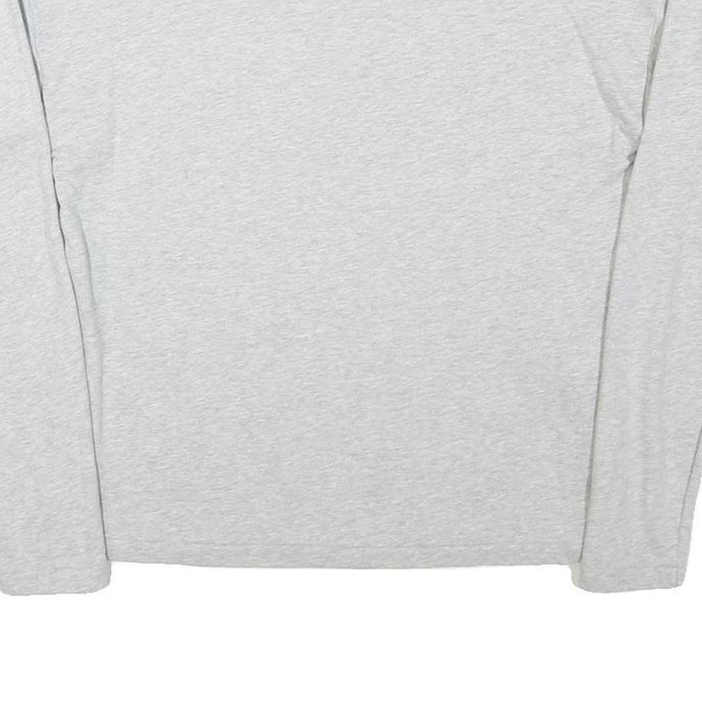 LAUREN RALPH LAUREN Womens Grey Embossed Logo Crew Neck XXS Sweatshirt Casual