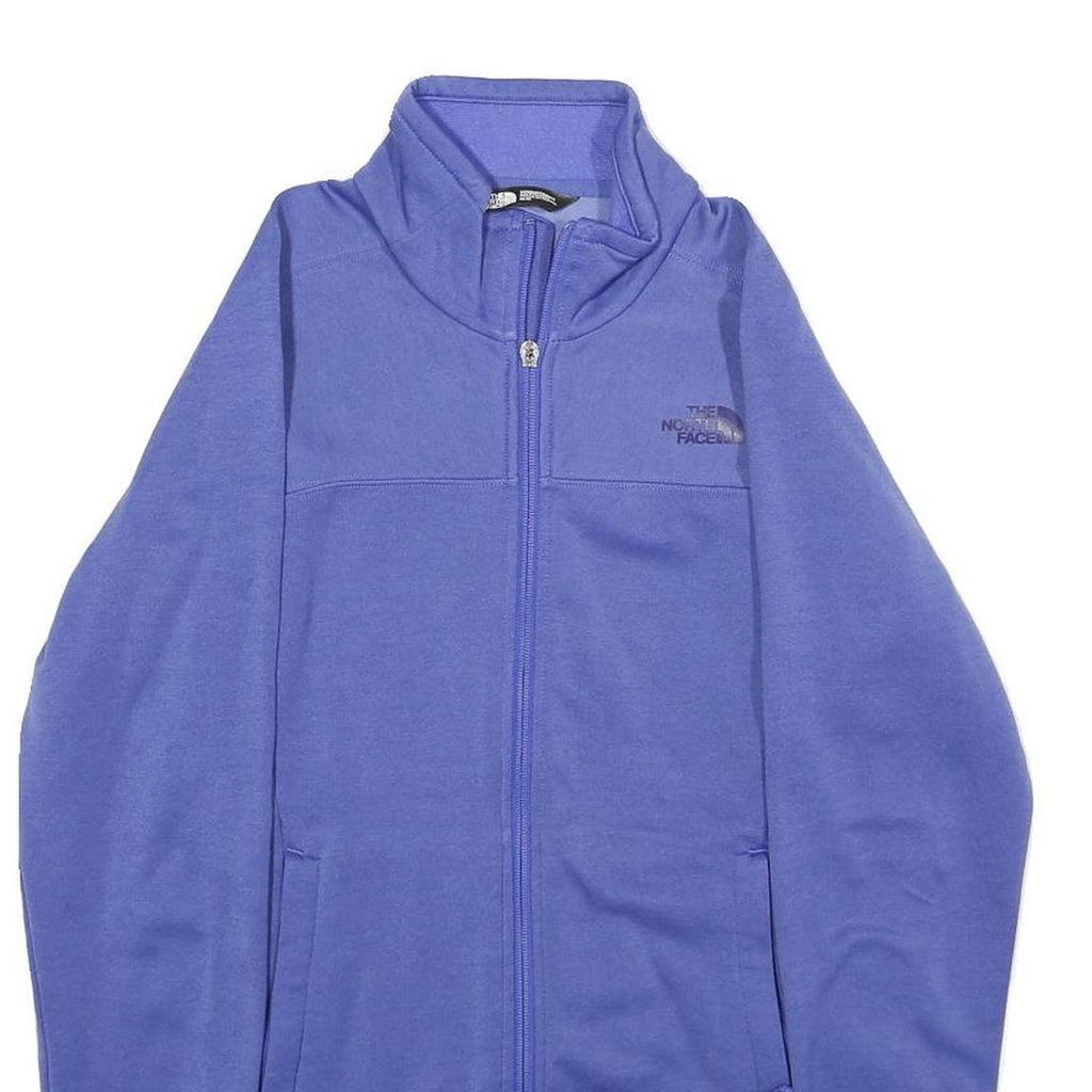 THE NORTH FACE Womens Blue Jacket M Polyester Blend Zip Outdoor Casual