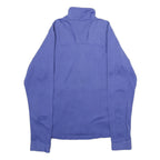 THE NORTH FACE Womens Blue Jacket M Polyester Blend Zip Outdoor Casual