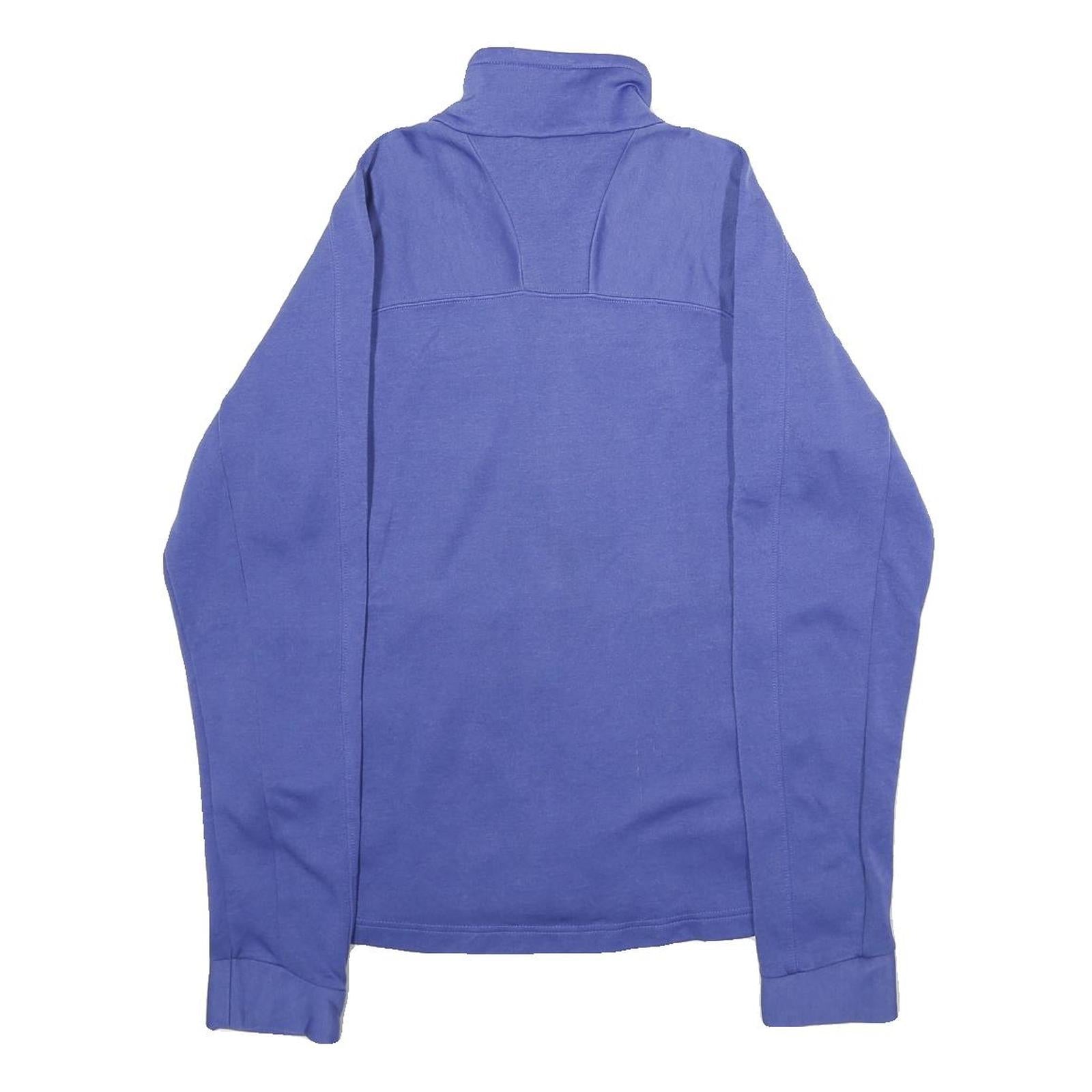 THE NORTH FACE Womens Blue Jacket M Polyester Blend Zip Outdoor Casual