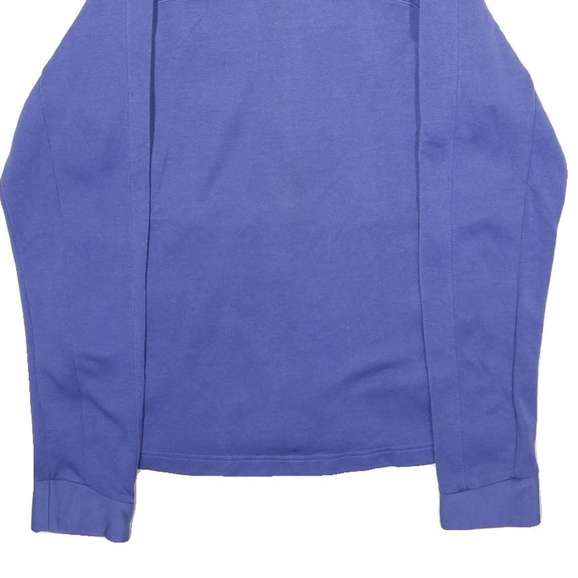 THE NORTH FACE Womens Blue Jacket M Polyester Blend Zip Outdoor Casual