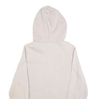 REEBOK Womens Cream Black & White Hoodie Cotton Blend Dress M Casual Sportswear