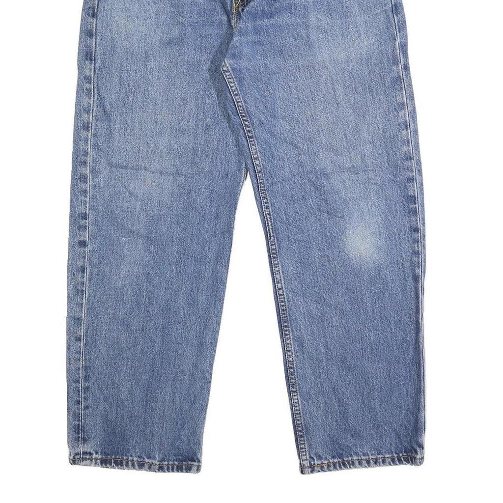 LEVI'S 550 Mens Jeans Blue Relaxed Straight Denim Medium W34 L29 Classic Denim