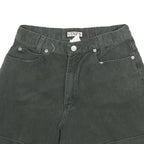 CENZA Womens Shorts Black Casual Cotton S W28 Summer Wear