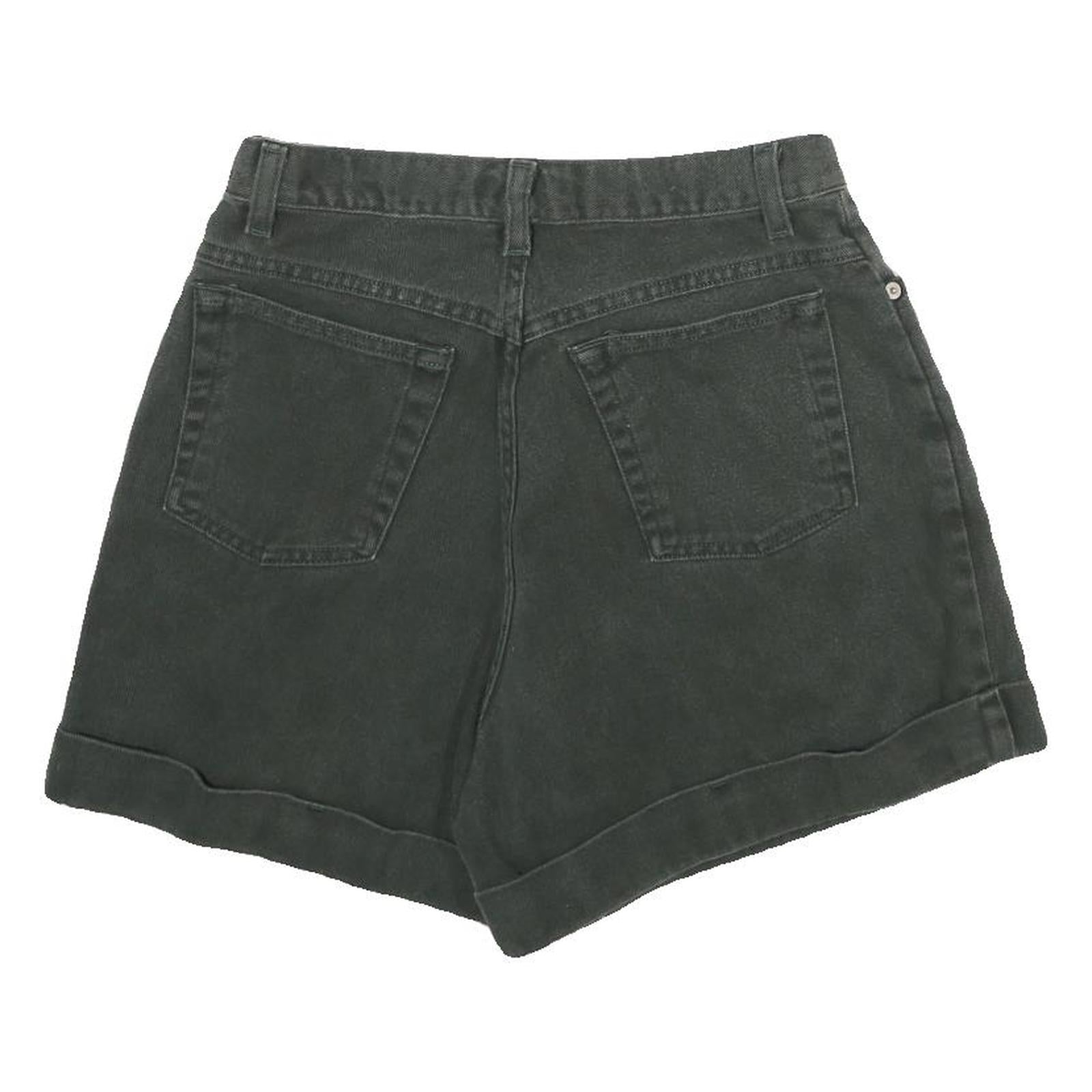 CENZA Womens Shorts Black Casual Cotton S W28 Summer Wear