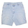WRANGLER Mens Denim Light Blue Casual Shorts XL W38 Cotton Blend Relaxed Fit