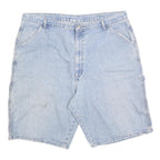 WRANGLER Mens Denim Light Blue Casual Shorts XL W38 Cotton Blend Relaxed Fit
