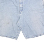 WRANGLER Mens Denim Light Blue Casual Shorts XL W38 Cotton Blend Relaxed Fit