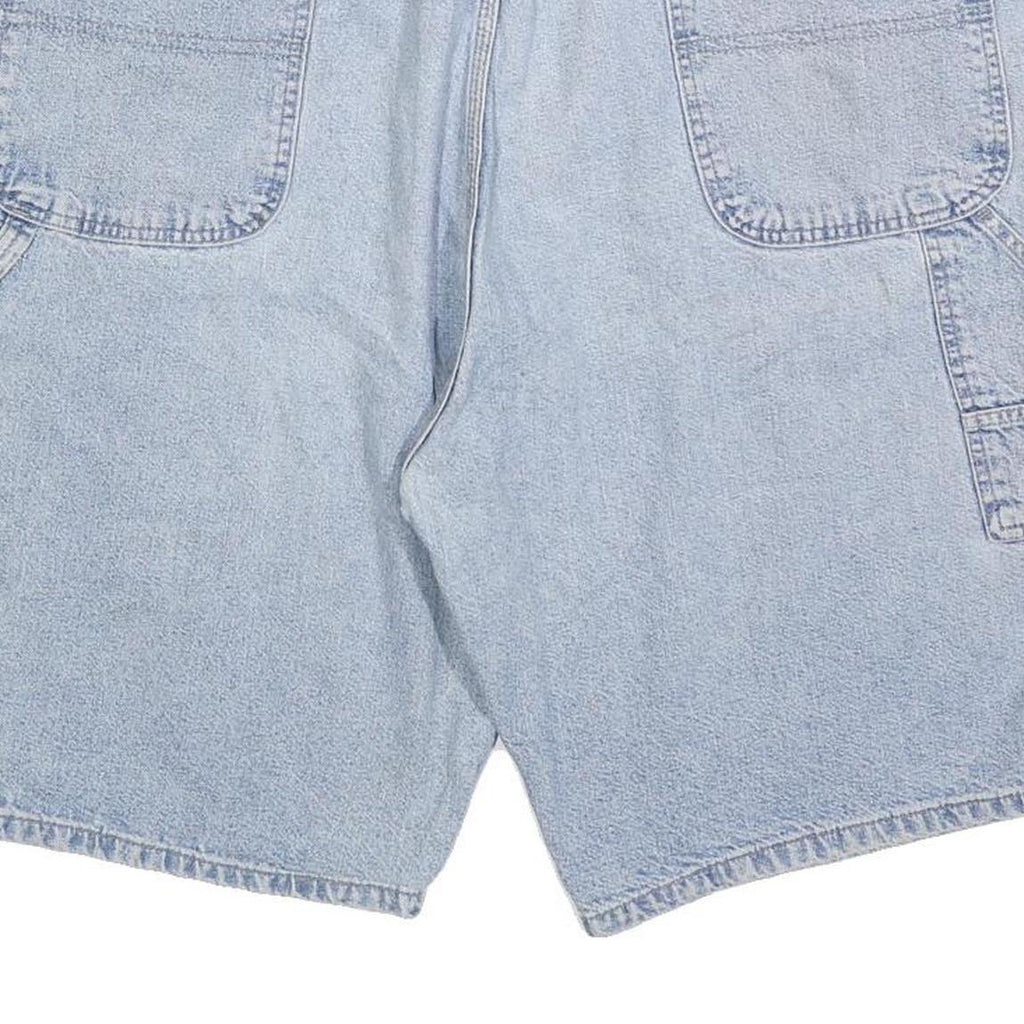 WRANGLER Mens Denim Light Blue Casual Shorts XL W38 Cotton Blend Relaxed Fit