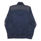AIR JORDAN Mens Navy Blue Basketball Zip Jacket M Polyester Blend Dri-Fit