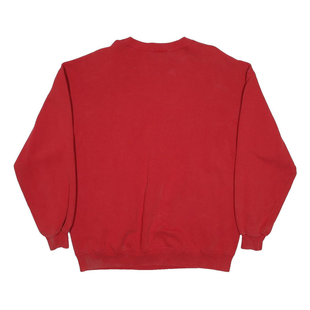BRAZOS SPORTSWEAR Mens Red Rose Bowl Champions Crew Neck XL Wisconsin Badgers