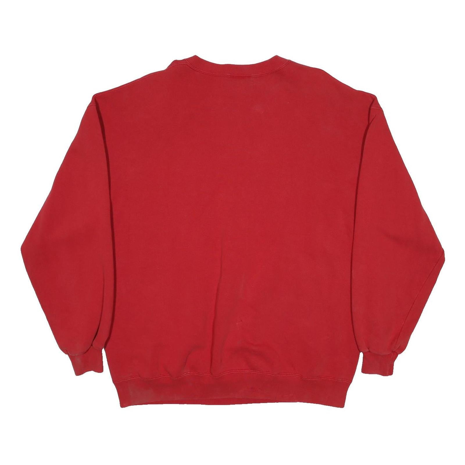 BRAZOS SPORTSWEAR Mens Red Rose Bowl Champions Crew Neck XL Wisconsin Badgers