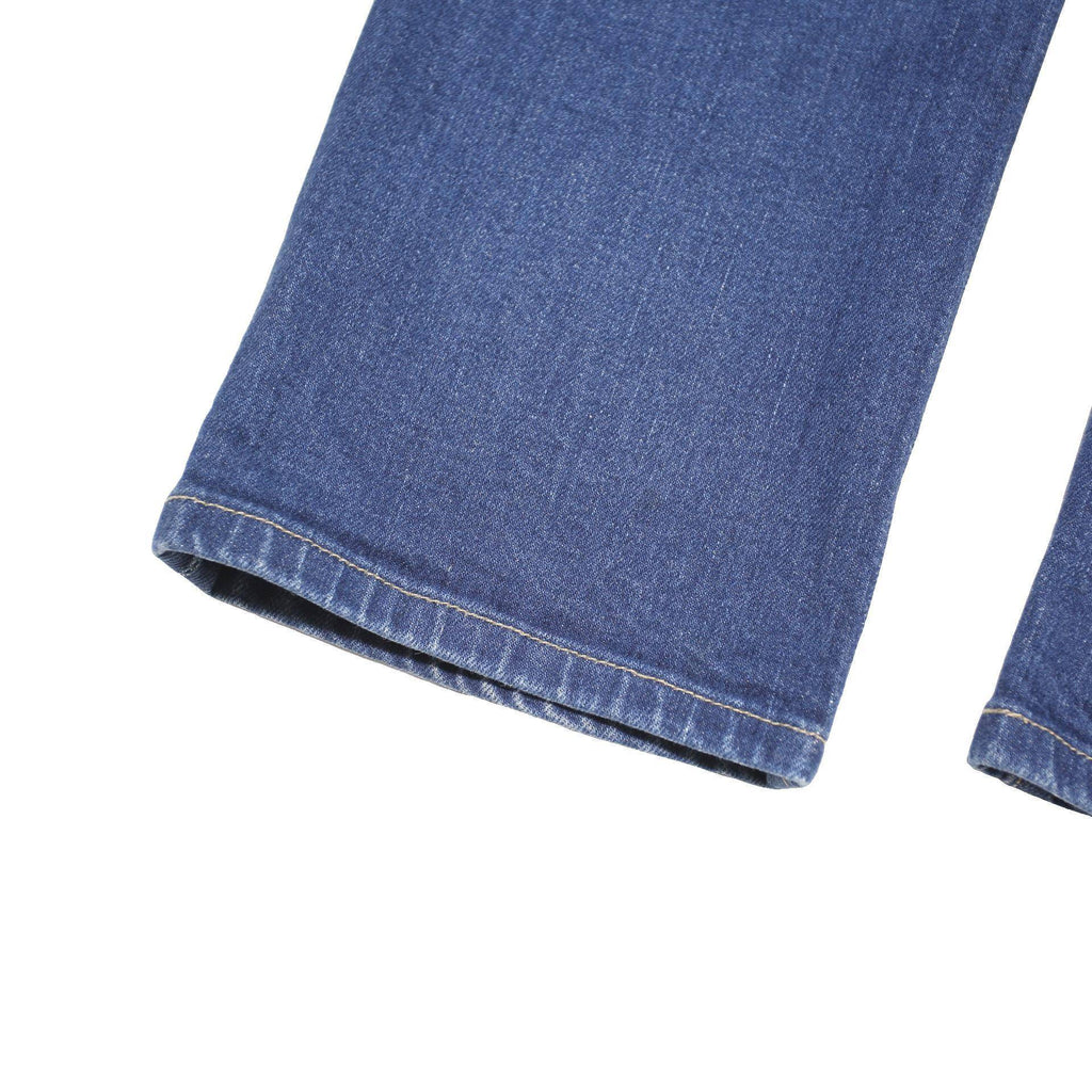LEVI'S 501 Womens Blue Regular Straight Denim W28 L27 Classic Button Jeans