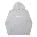 CHAMPION Mens Grey Hoodie XL Cotton Blend Pullover Casual Sweatshirt