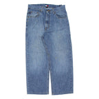 TOMMY HILFIGER Mens Jeans Blue Regular Straight Stone Wash W32 L25