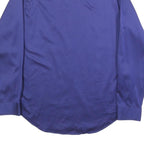 CALVIN KLEIN Mens Blue Shirt L Cotton Long Sleeve Button Closure Classic Fit