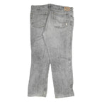 MUSTANG Mens Grey Denim Regular Fit Straight Cotton Light W38 L30 Classic Jeans