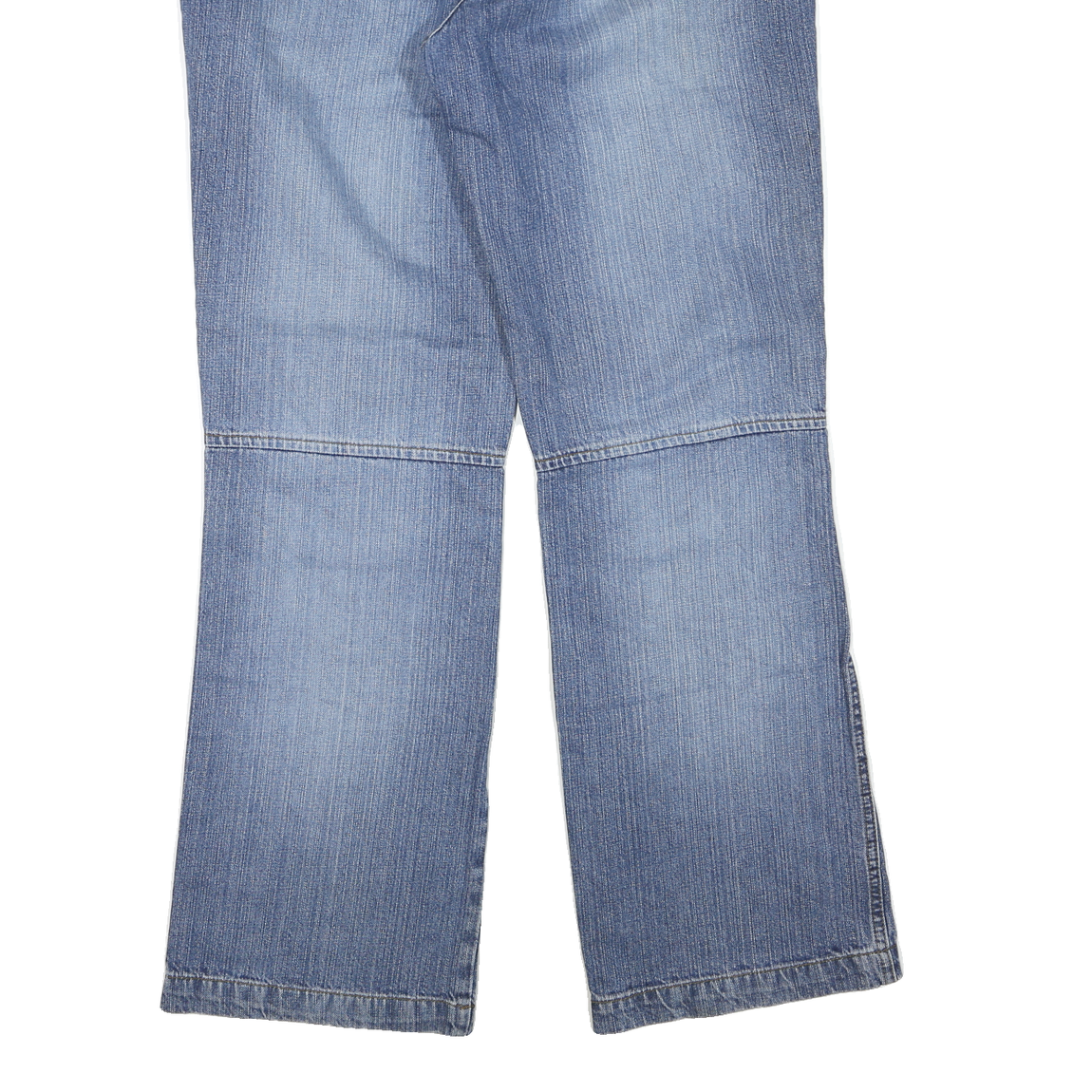 EXPLORER Womens Regular Blue Denim Light Wash Jeans W34 L32 Relaxed Fit Cotton