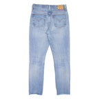 LEVI'S 501S Jeans Distressed Womens Blue Skinny Straight Stone Wash W27 L27